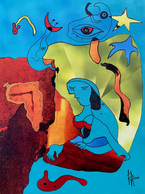 Collages artistiques: Transformer le doute en couleur...